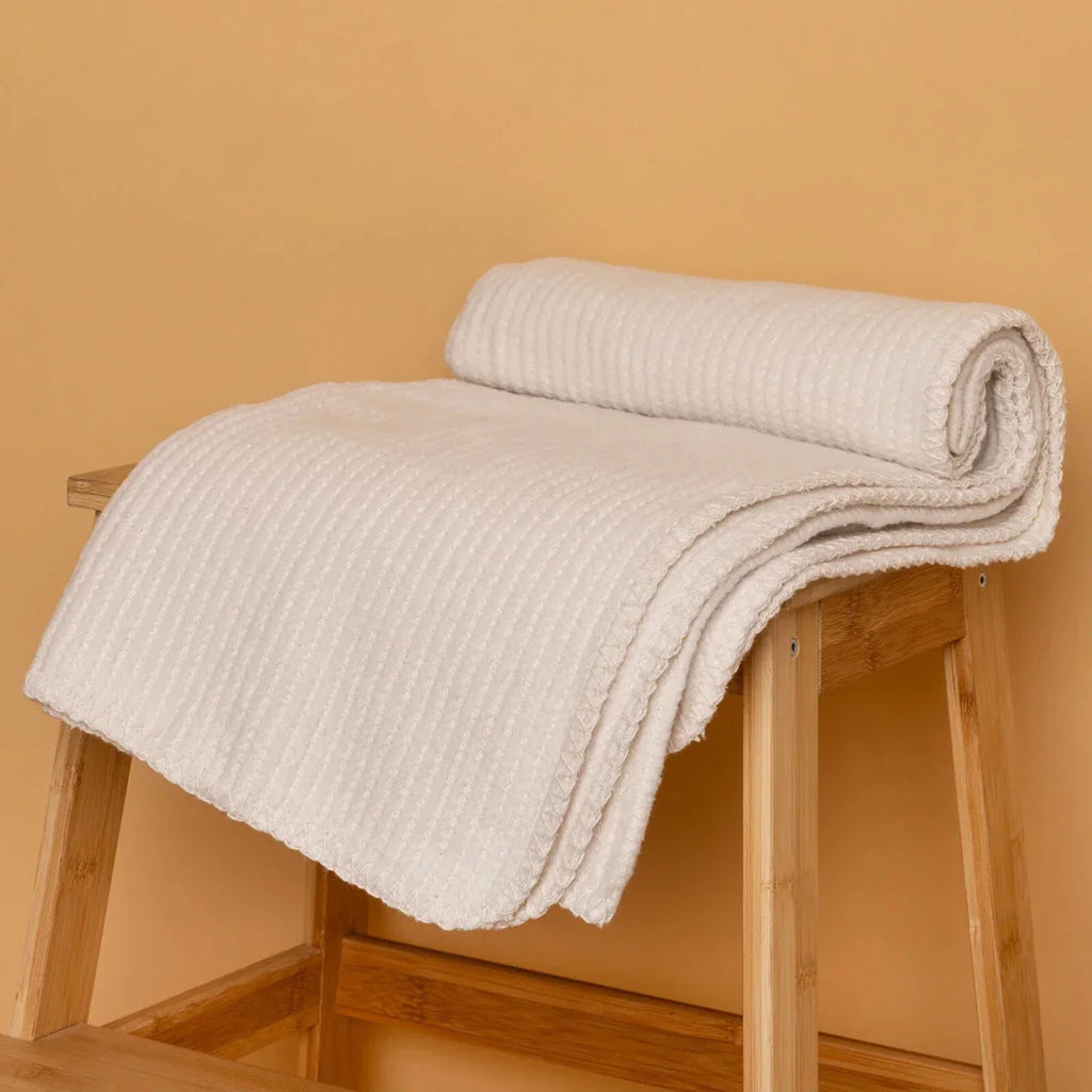 Little Dreams Unisex Blanket - Ecru