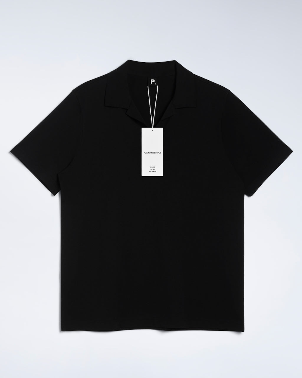 Open Neck Organic Polo