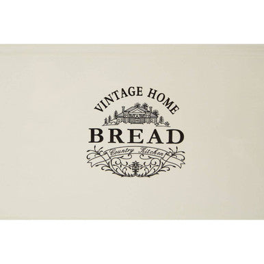 Orsina Vintage Home Cream Ceramic Bread Bin | Farmhouse Kitchen Storage