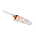 Orsina Peach Rose Cake Slice – Porcelain Floral Dessert Server