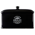 Orsina Vintage Home Black Dolomite Bread Crock – Ceramic Bread Bin