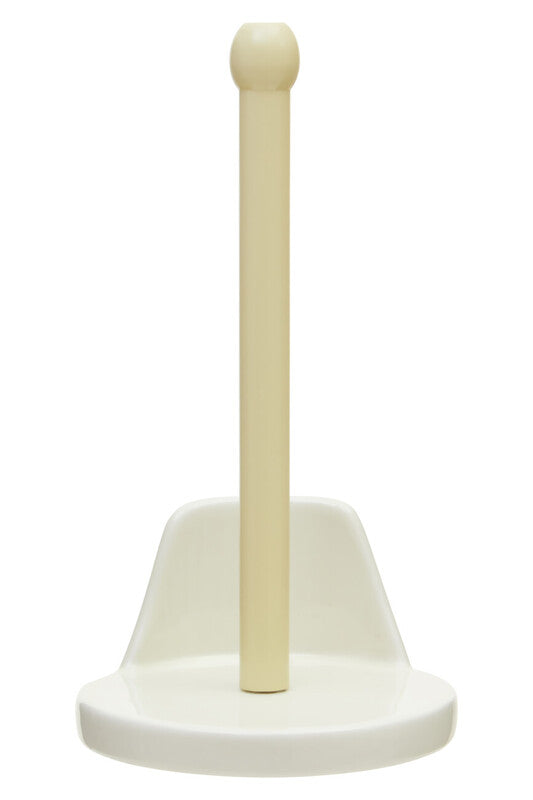 Orsina Vintage Home Kitchen Roll Holder – Cream Dolomite & Pine Wood