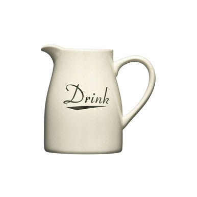 Orsina Coronet Ceramic Jug – 1250ml Cream Pitcher for Milk and Water