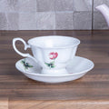 Orsina Peony Cup and Saucer Set – Fine Bone China Floral Teacup