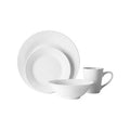 Orsina Elmira 16-Piece White Porcelain Dinner Set | Service for 4