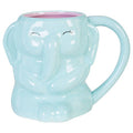 Orsina Gigil Elephant Mug – Green Ceramic Kids Cup with Easy-Hold Handle