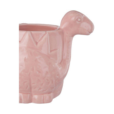 Orsina Gigil Dinosaur Mug – Pink Textured Kids Cup with Wide Handle
