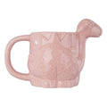 Orsina Gigil Dinosaur Mug – Pink Textured Kids Cup with Wide Handle