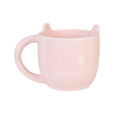 Orsina Gigil Bear Mug – Pink Ceramic Novelty Cup for Kids and Adults