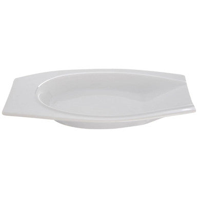 Orsina Basso White Porcelain Serving Bowl | Large Pasta & Salad Dish
