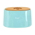 Orsina Fletcher Blue Ceramic Bread Bin | Kitchen Countertop Storage