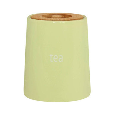 Orsina Fletcher Green Ceramic Tea Canister – Airtight Kitchen Storage