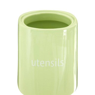 Orsina Fletcher Green Ceramic Utensil Holder – Kitchen Tool Crock