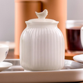 Orsina Mrs Henderson Medium Ceramic Canister – Cream Food Storage