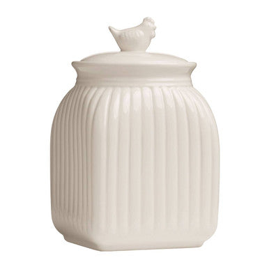 Orsina Mrs Henderson Large Cream Ceramic Kitchen Storage Canister