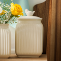 Orsina Mrs Henderson Large Cream Ceramic Kitchen Storage Canister