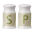 Orsina Cow Parsley Salt & Pepper Set – Green Botanical Ceramic Shakers