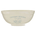 Orsina Country Kitchen Mixing Bowl – Blue and Cream Ceramic Farmhouse Bowl