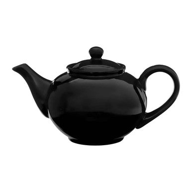 Orsina Buxley Black Dolomite Teapot – Modern Minimalist Tea Server