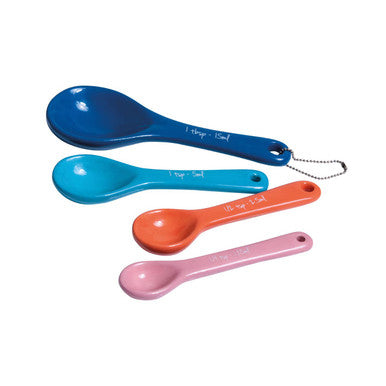 Orsina Pretty Things Colorful Nesting Measuring Spoons - Set of 4