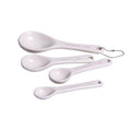 Orsina Lola Measuring Spoons – Set of 4 Colorful Baking Tools in Cream