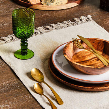 Orsina Calisto White Glazed Terracotta Dinner Plate – Modern Tableware