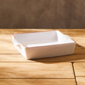 Orsina Calisto Terracotta White Glazed Oven-to-Table Baking Dish