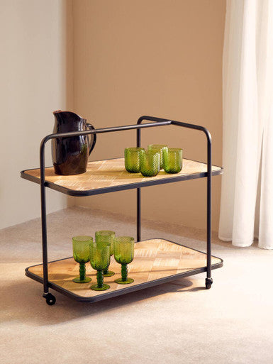 Orsina Calisto Terracotta Pitcher – Black Glazed Modern Serveware
