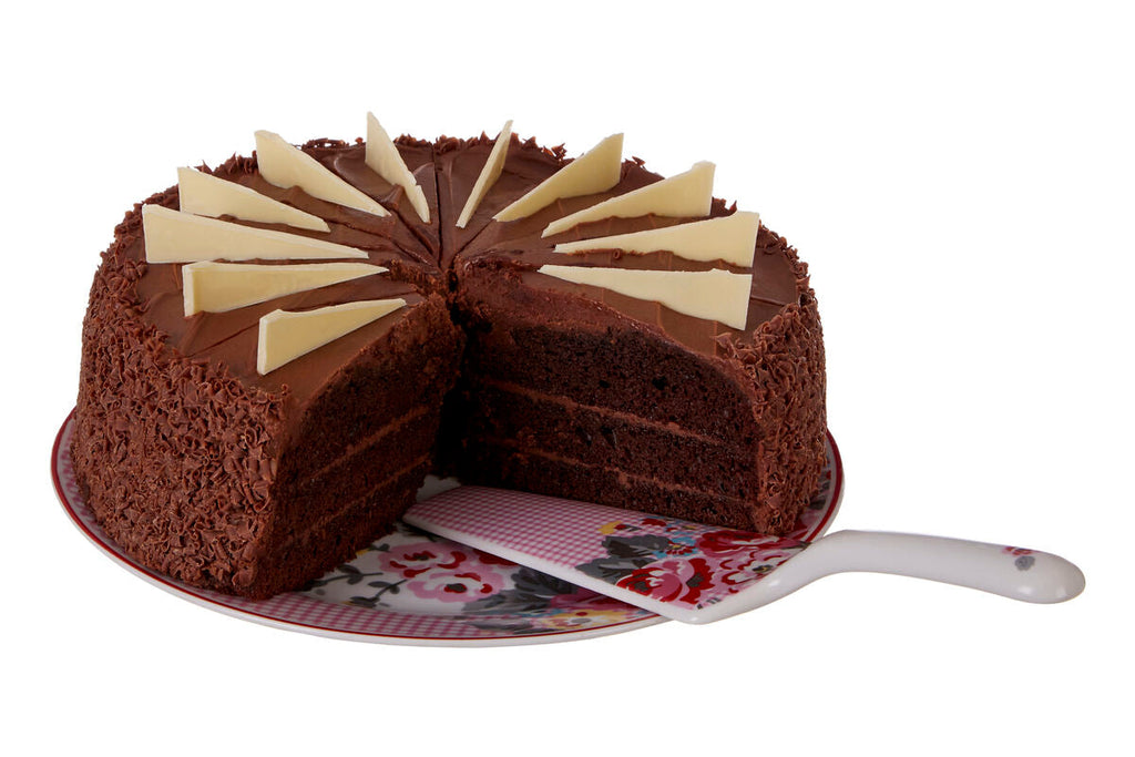 Orsina Pippa Cake Plate and Slice Set – Floral Ceramic Serveware