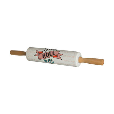 Orsina Pretty Things Rolling Pin – Smooth Rotation Pastry Dough Roller