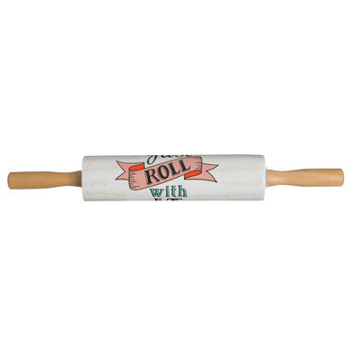 Orsina Pretty Things Rolling Pin – Smooth Rotation Pastry Dough Roller