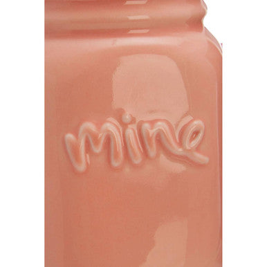 Orsina Ceramic Coffee Mugs - Yours and Mine Couple Gift Set, 2-Piece