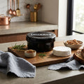 Orsina Black Cheese Baker – Ceramic Brie and Camembert Fondue Dish
