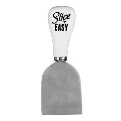 Orsina Pun and Games Cheese Knives – Set of 4 Modern Serving Tools