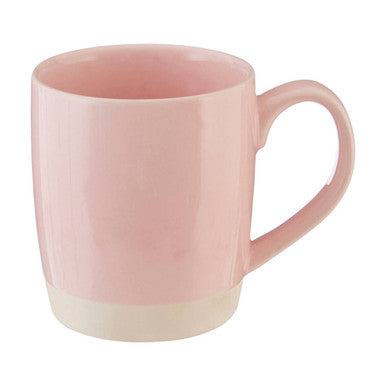 Orsina Jura Pink Mug – Modern Two-Tone Ceramic Coffee and Tea Cup