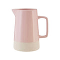 Orsina Jura Pink Water Jug – Modern Ceramic Serving Pitcher for Dining