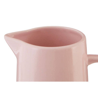 Orsina Jura Pink Water Jug – Modern Ceramic Serving Pitcher for Dining