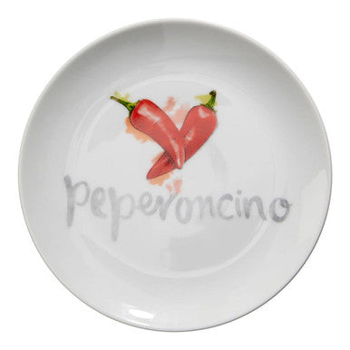 Orsina Italia Antipasti Plates – Set of 4 White Porcelain Dishes