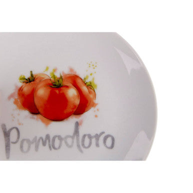 Orsina Italia Antipasti Plates – Set of 4 White Porcelain Dishes