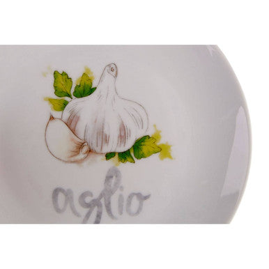 Orsina Italia Antipasti Plates – Set of 4 White Porcelain Dishes