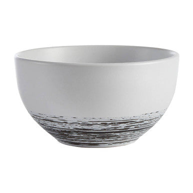 Orsina Middag 12-Piece Ceramic Dinnerware Set – Black and White