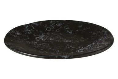 Orsina Hygge Small Marble Effect Side Plate – Charcoal Nordic Tableware