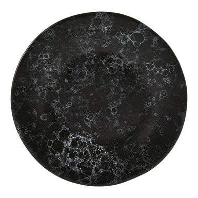 Orsina Hygge Small Marble Effect Side Plate – Charcoal Nordic Tableware