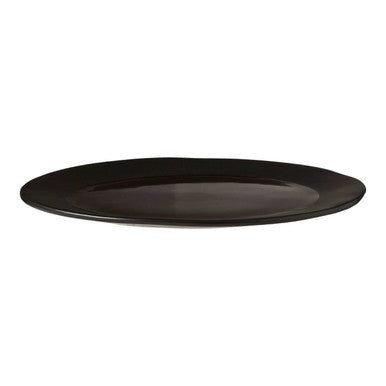 Orsina Hygge Black Stoneware Pizza Plate – Artisan Serving Platter