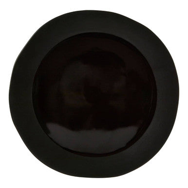 Orsina Hygge Black Stoneware Pizza Plate – Artisan Serving Platter
