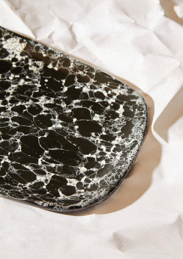 Orsina Large Black Marble Effect Serving Platter – Modern Grazing Board