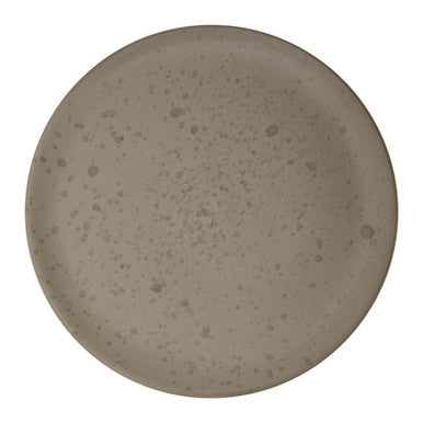 Orsina Hygge Grey Salad Plate – Speckled Ceramic Minimalist Dinnerware