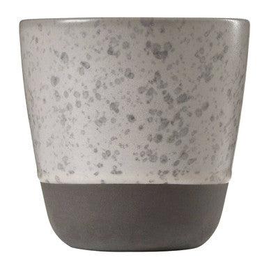 Orsina Hygge Grey Speckled Cup – Minimalist Handleless Ceramic Mug