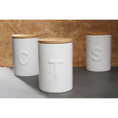 Orsina Fenwick Tea Canister – Airtight Ceramic Kitchen Storage Jar