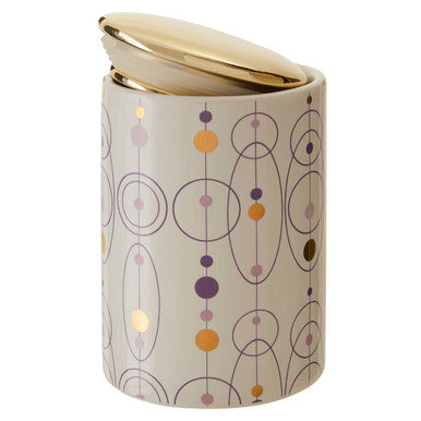 Orsina Fenwick Airtight Kitchen Canister with Gold Lid – Orbs Design